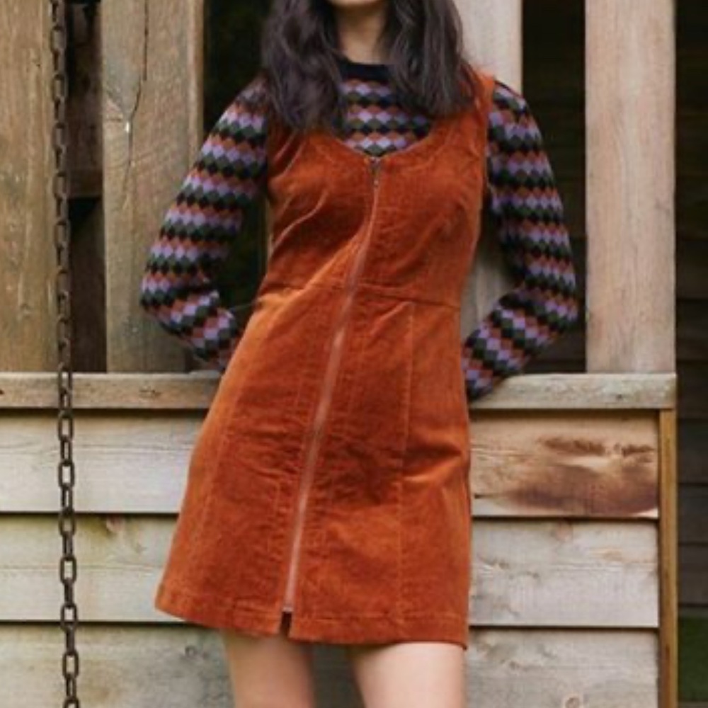 Modcloth x Princess Highway Corduroy Dress